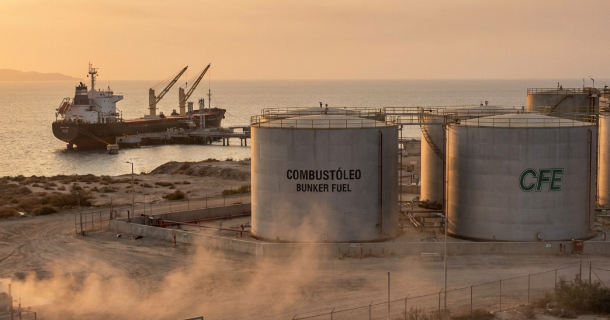 Bunker Fuel Production Has Fallen 33% this year. Here's What It Means for Electricity in La Paz